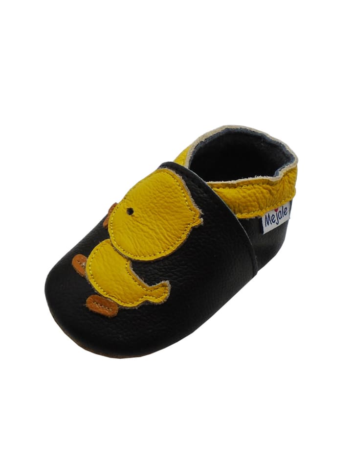 Yalion Baby Krabbelschuhe in Ente Schwarz günstig kaufen 23/24