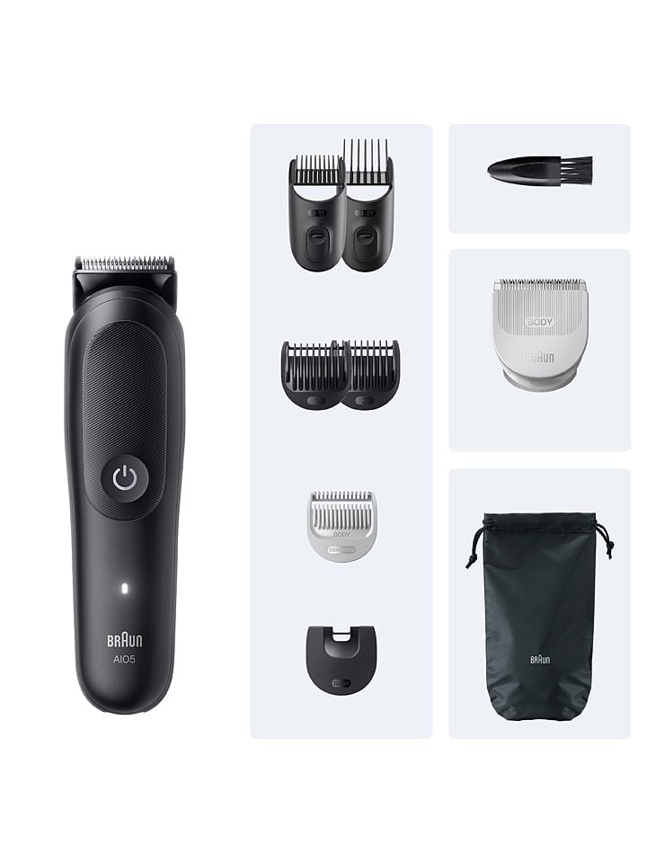Braun Barttrimmer ''Series 5 All-In-One'' in Schwarz günstig kaufen onesize