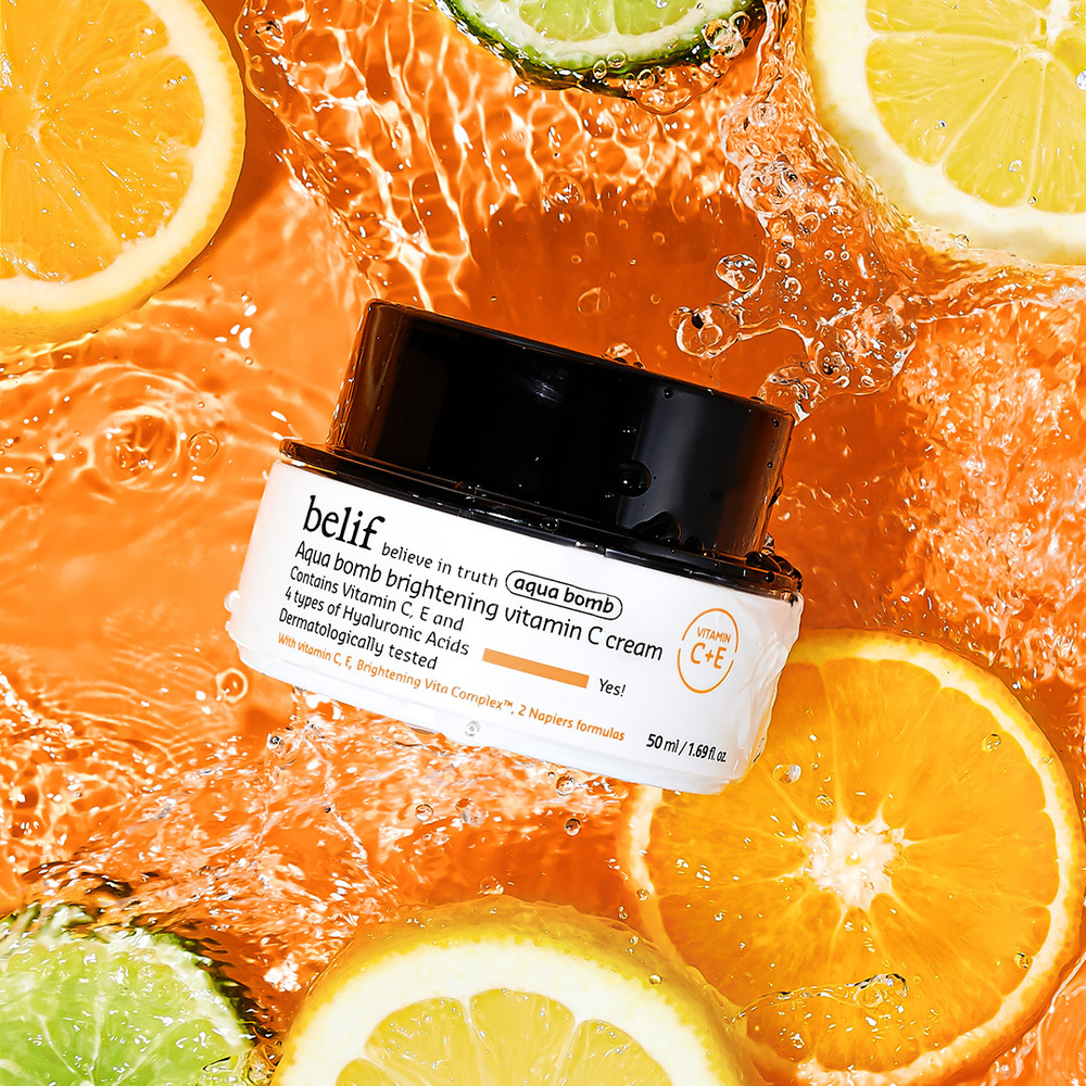 belif AQUA BOMB BRIGHTENING VITAMIN C CREAM Crème Visage