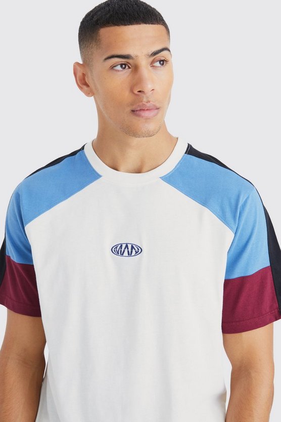 Man Colorblock T-Shirt