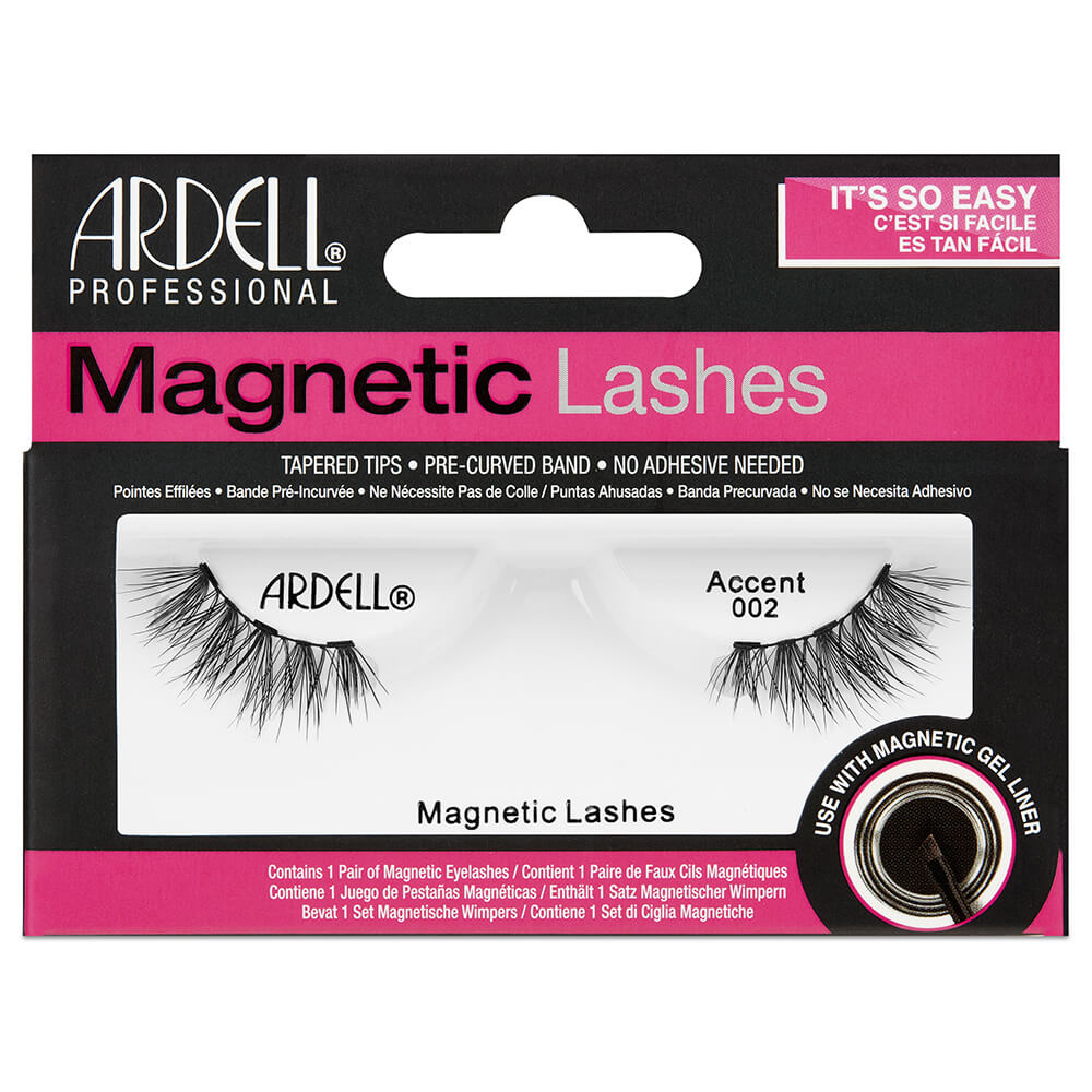 Ardell Faux-cils magnétiques simple frange Accent 002 Faux-Cils Magnétiques avec aimants invisibles