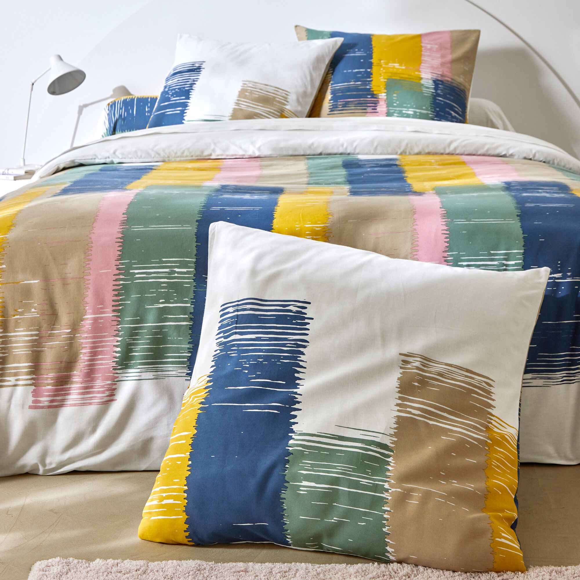 Linge de lit Gouache en coton