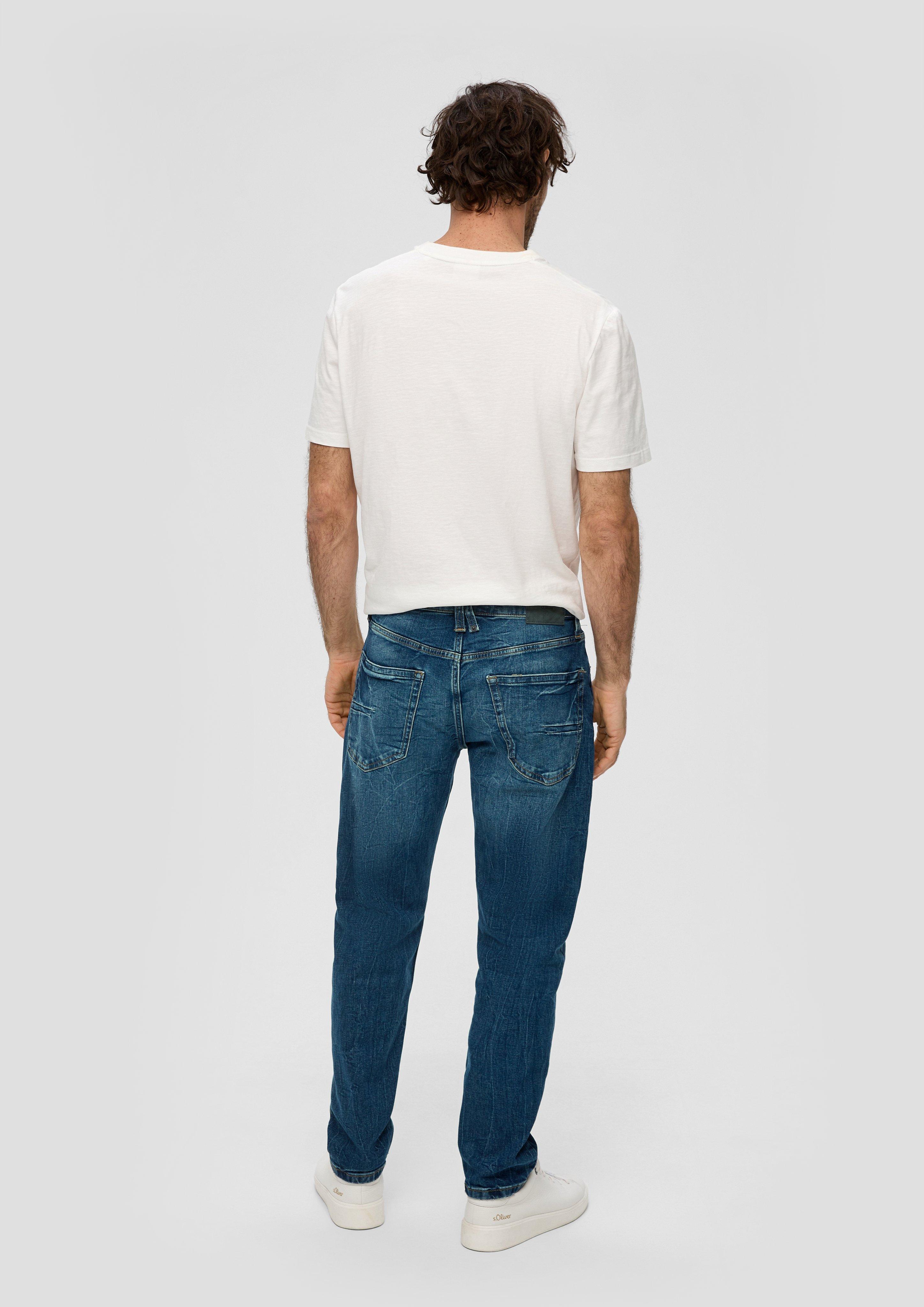 Jeans Mauro / Regular Fit / Hight Waist / Tapered Leg  2141683-66Z4