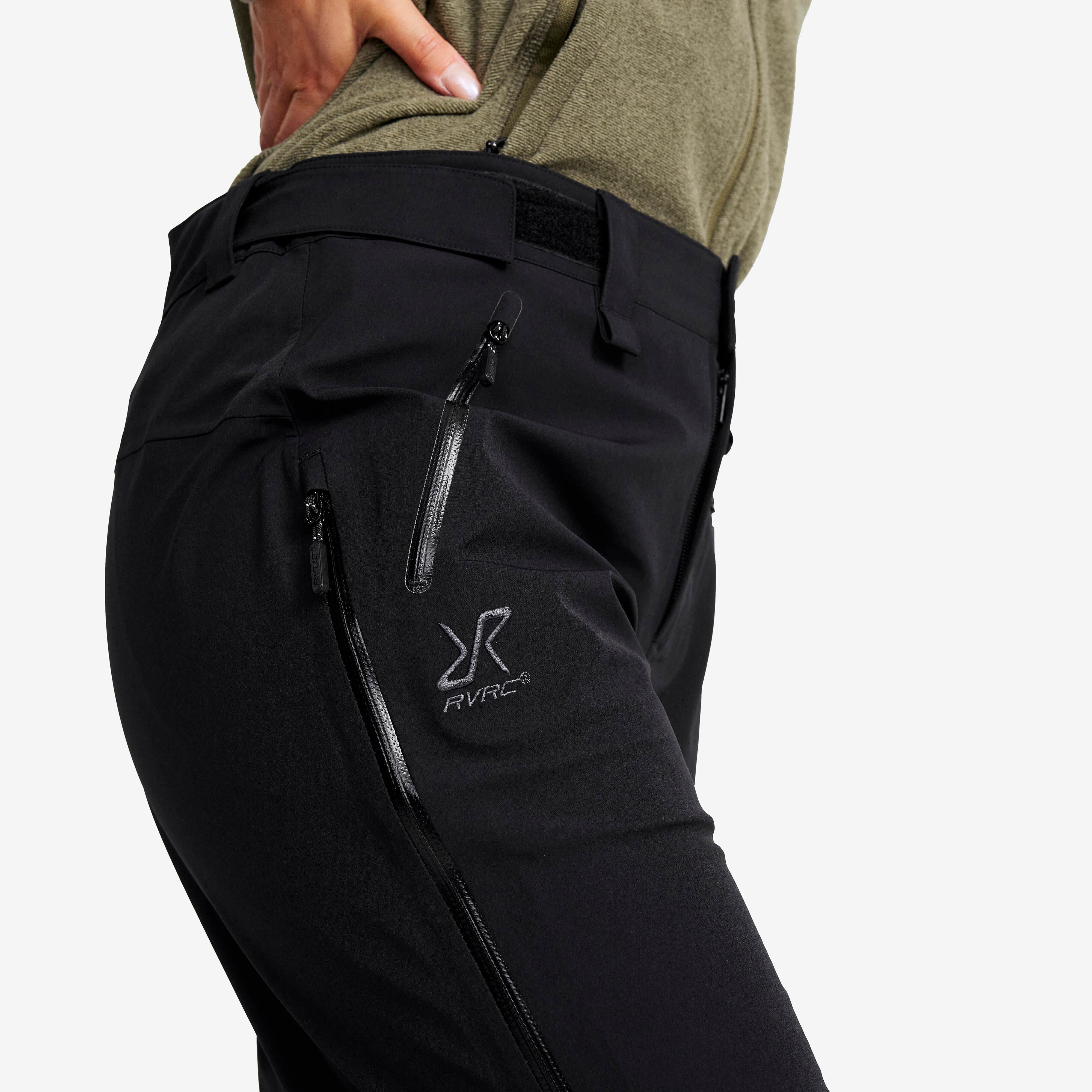 Cyclone Zip-up 3L Pants Femme Black
