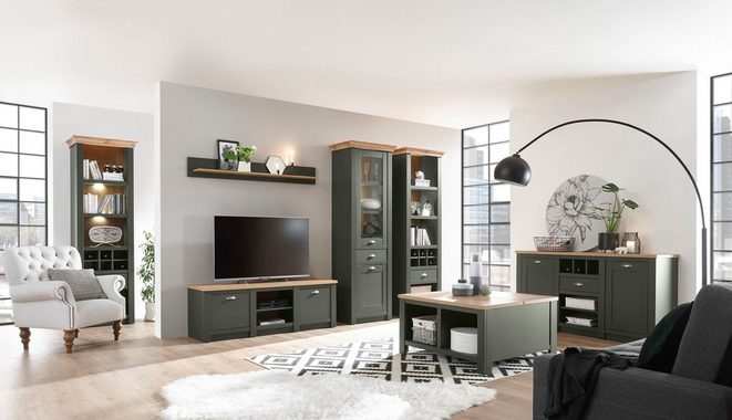 Home affaire Wohnwand Cambridge, (Set, 4-St), ohne Beleuchtung