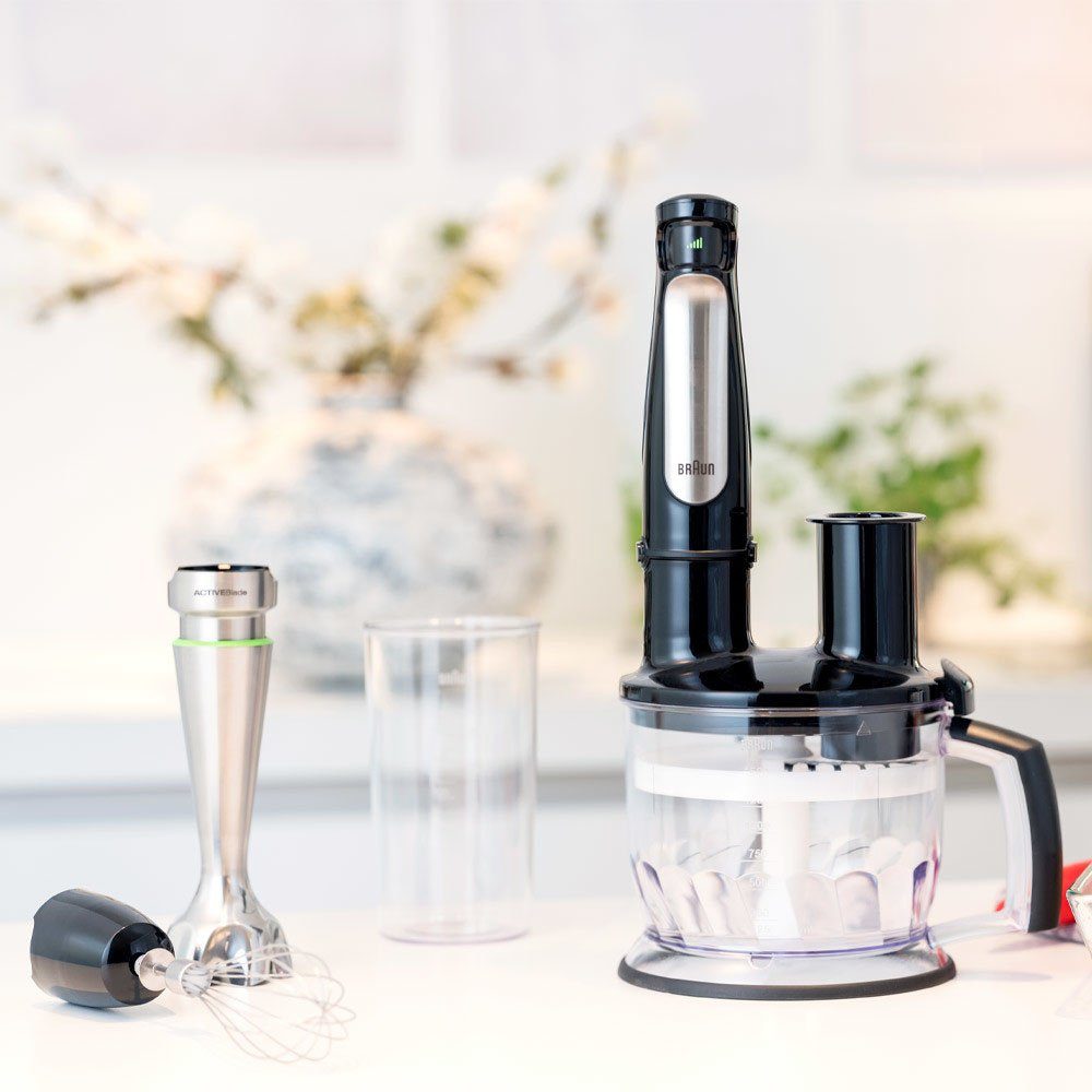 Braun Stabmixer Multiquick 7 MQ 7075X, 1000 W, mit ActiveBlade-Technologie