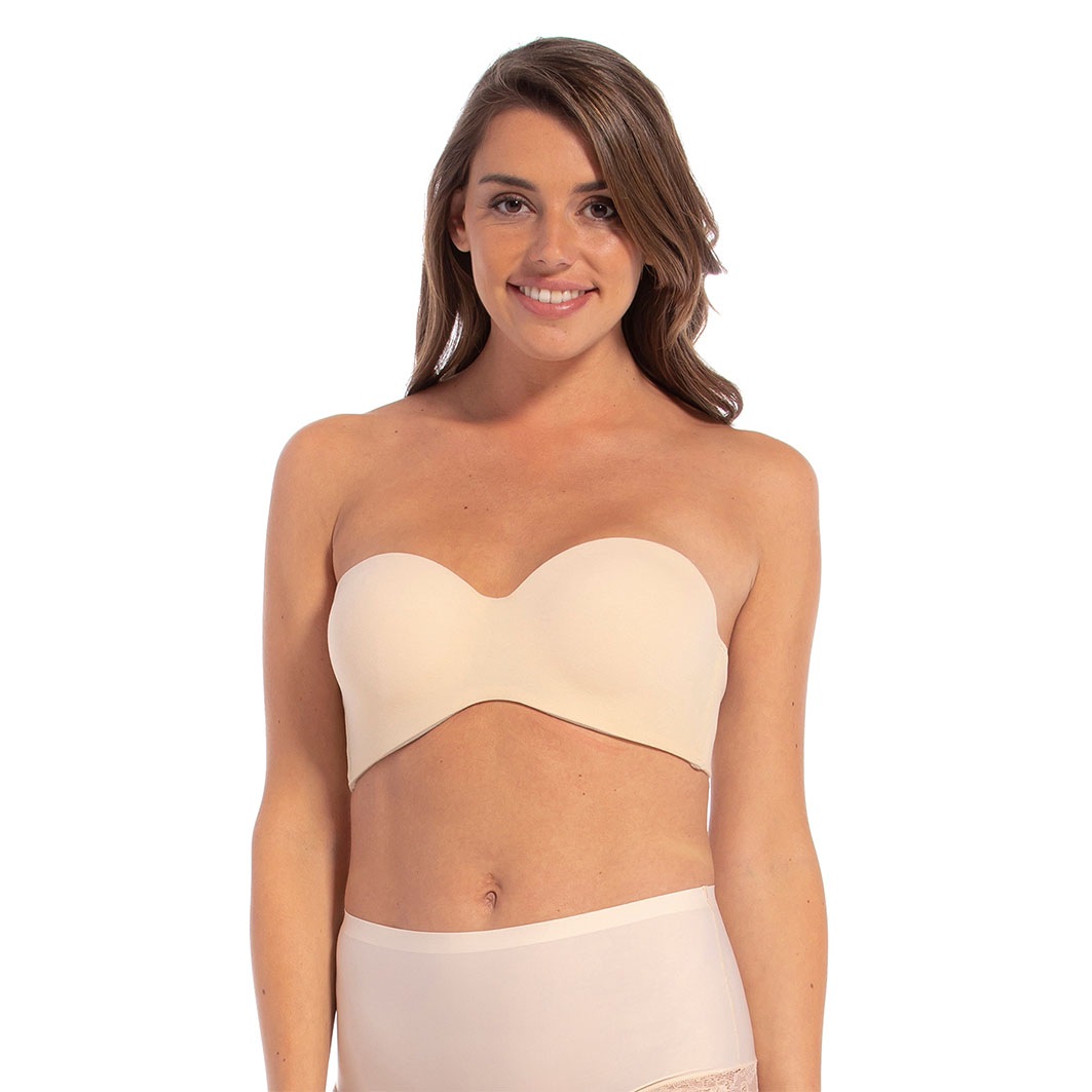 Luxury Strapless Bra Latte