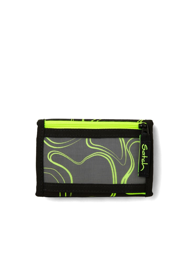 Satch Geldbeutel Green Supreme in schwarz/grün günstig kaufen onesize