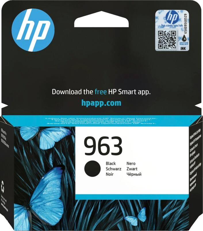 HP 963 Original Tintenpatrone 3JA26AE Schwarz