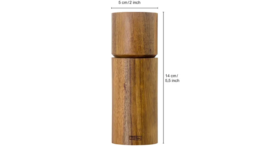 AdHoc Pfeffer- und Salzmühle Acacia large