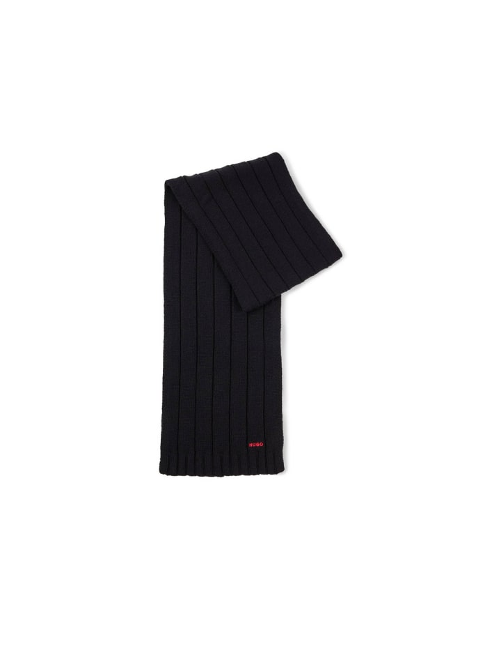 Hugo Boss Strickschal für Herren in unifarben in uni günstig kaufen onesize