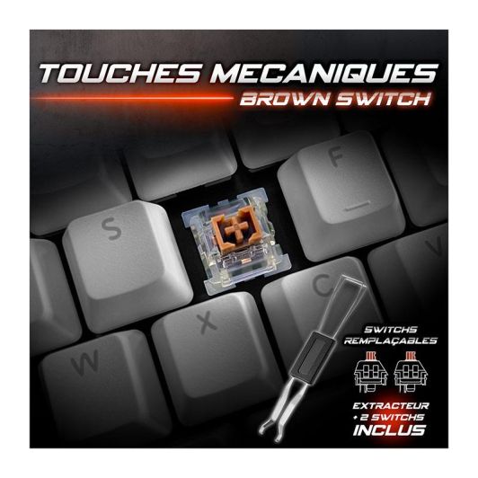 Tastatură mecanică de gaming SPIRIT OF GAMER