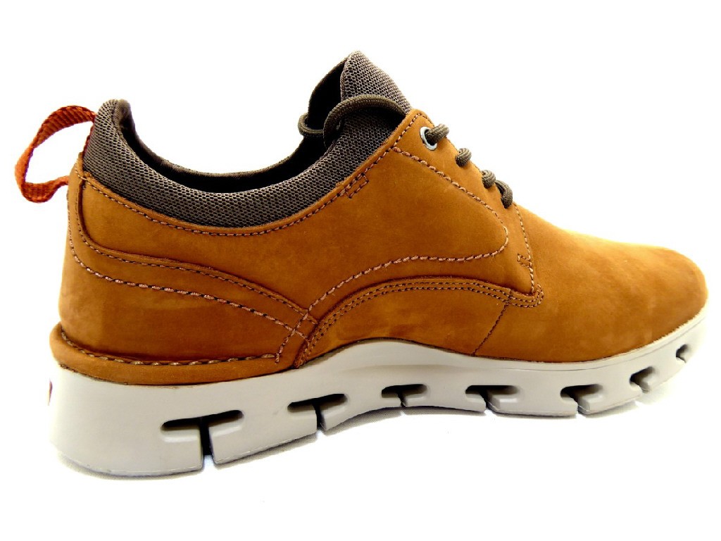 CLARKS Freizeit Schnürer braun