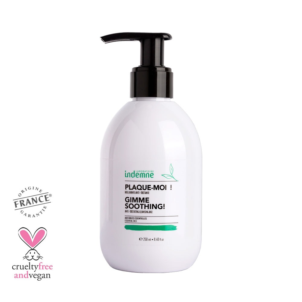 indemne Base Lavante Plaque-moi ! Base lavante anti-irritante visage et corps