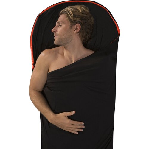 SCHLAFSACK REACTOR - THERMOLITE MUMMY LINER RED TRIM