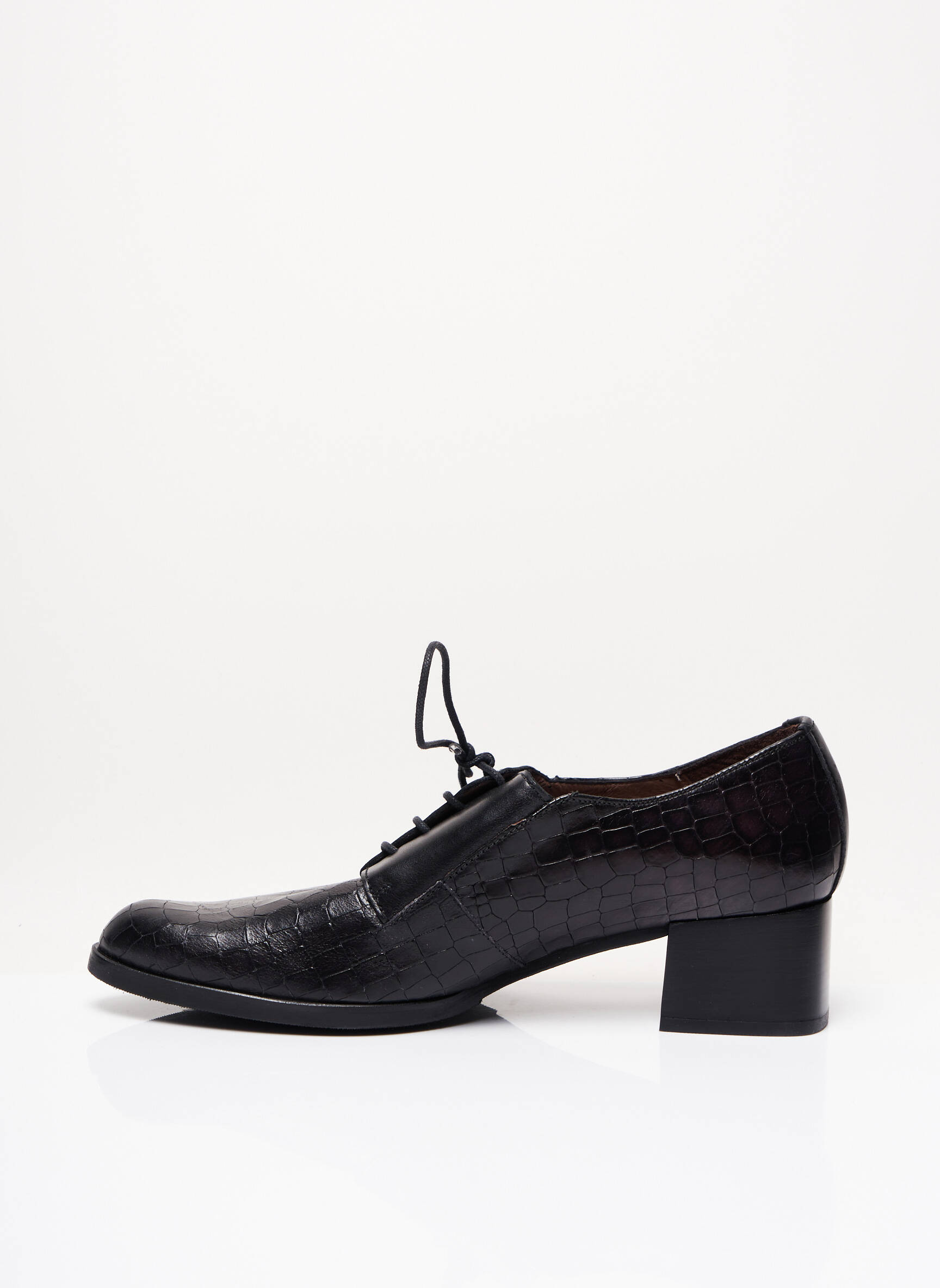 Wonders Derby Femme couleur noir