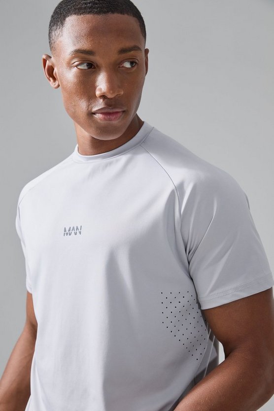 Man Active perforiertes T-Shirt