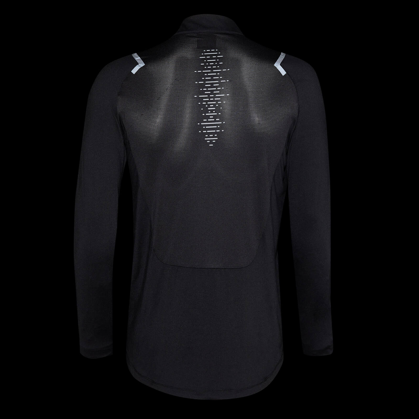 Haut à fermeture éclair ¼ MP Velocity pour hommes – Noir