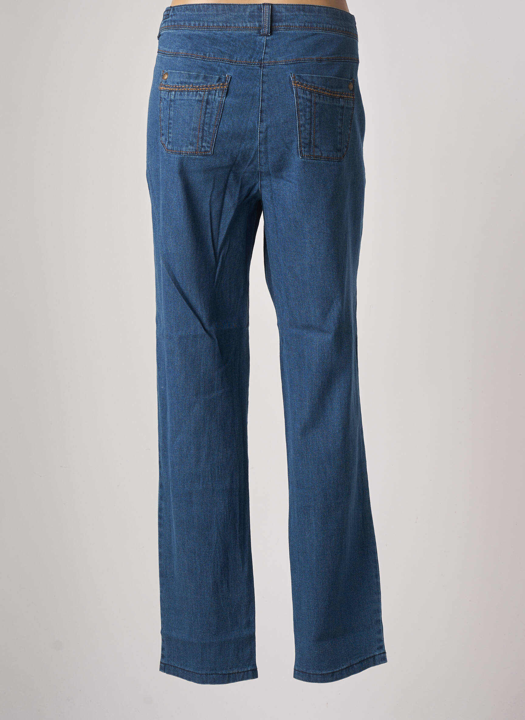 Jac Jac Jeans Coupe Slim Femme couleur bleu