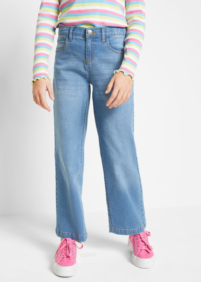Mädchen Jeans, Wide Leg