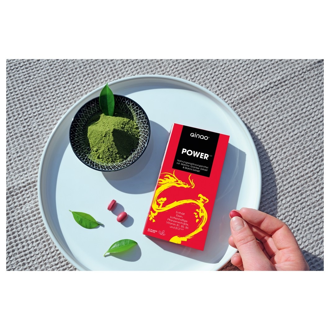 Qinao Nahrungsergänzungsmittel mit Koffein