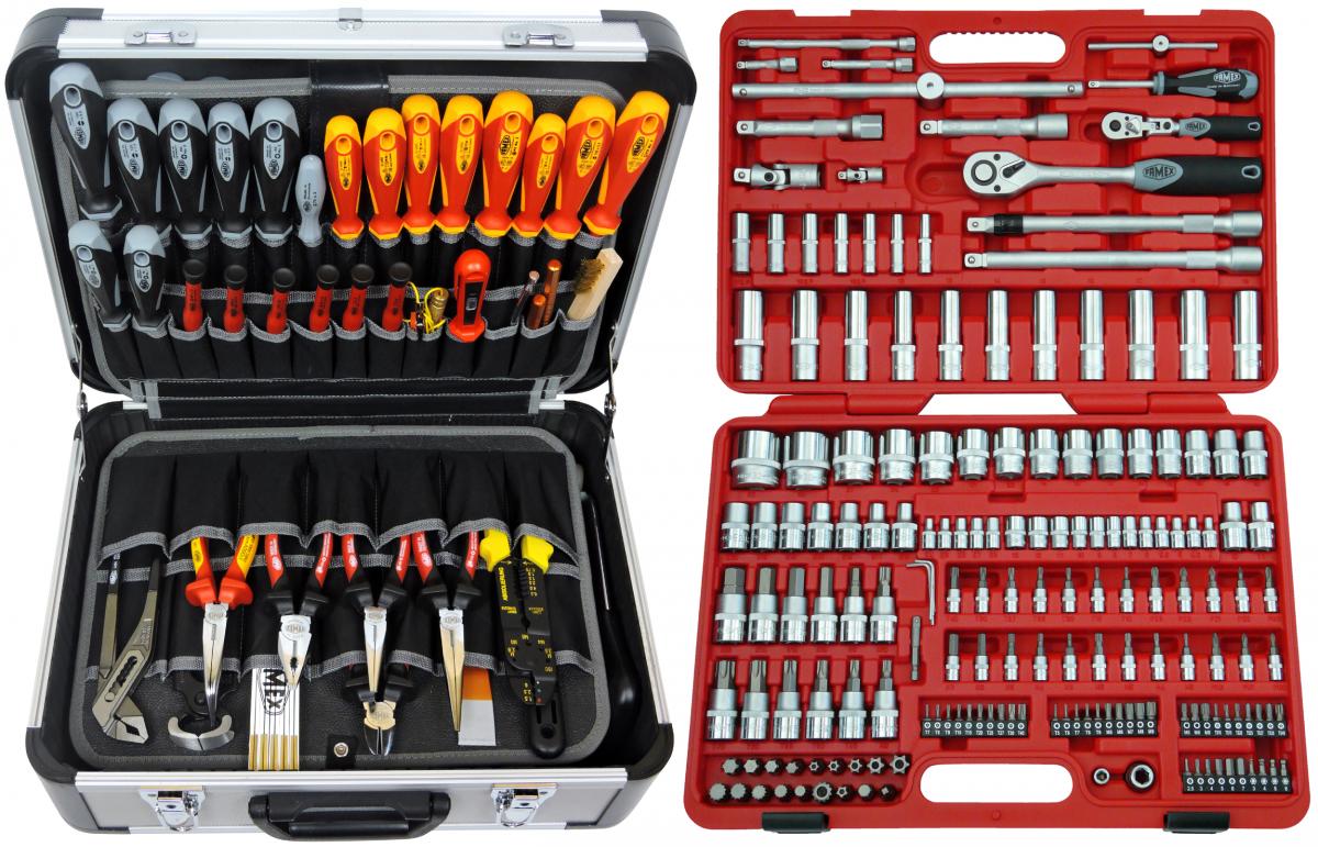 FAMEX Alu Werkzeugkoffer Set 414-20