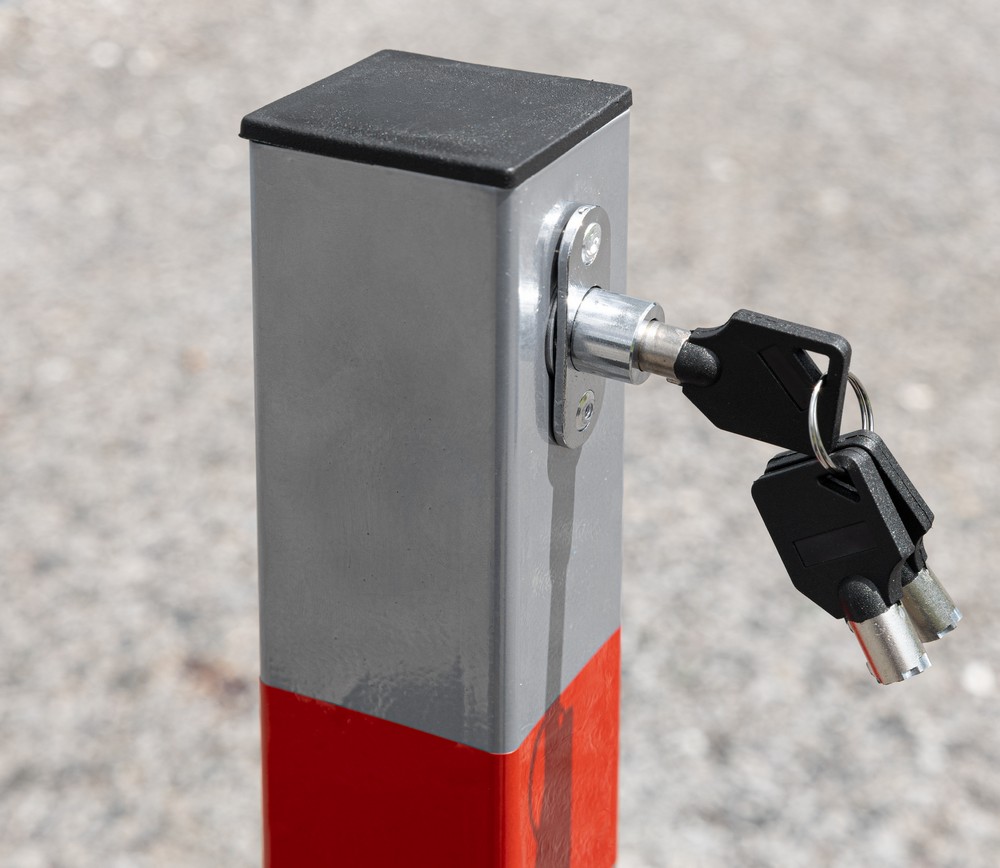 TECH-CRAFT Parkpfosten Parkplatzsperre klappbar