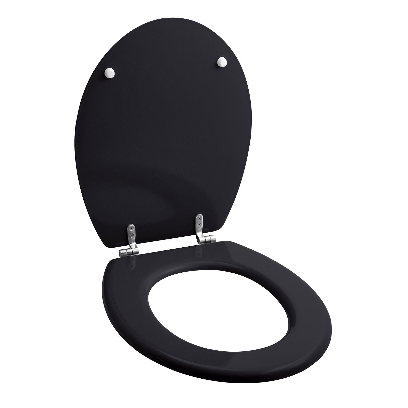 Grafner WC-Sitz WC Sitz mit Absenkautomatik Motiv Colored Bubbles Toilettendeckel, mit Absenktautomatik