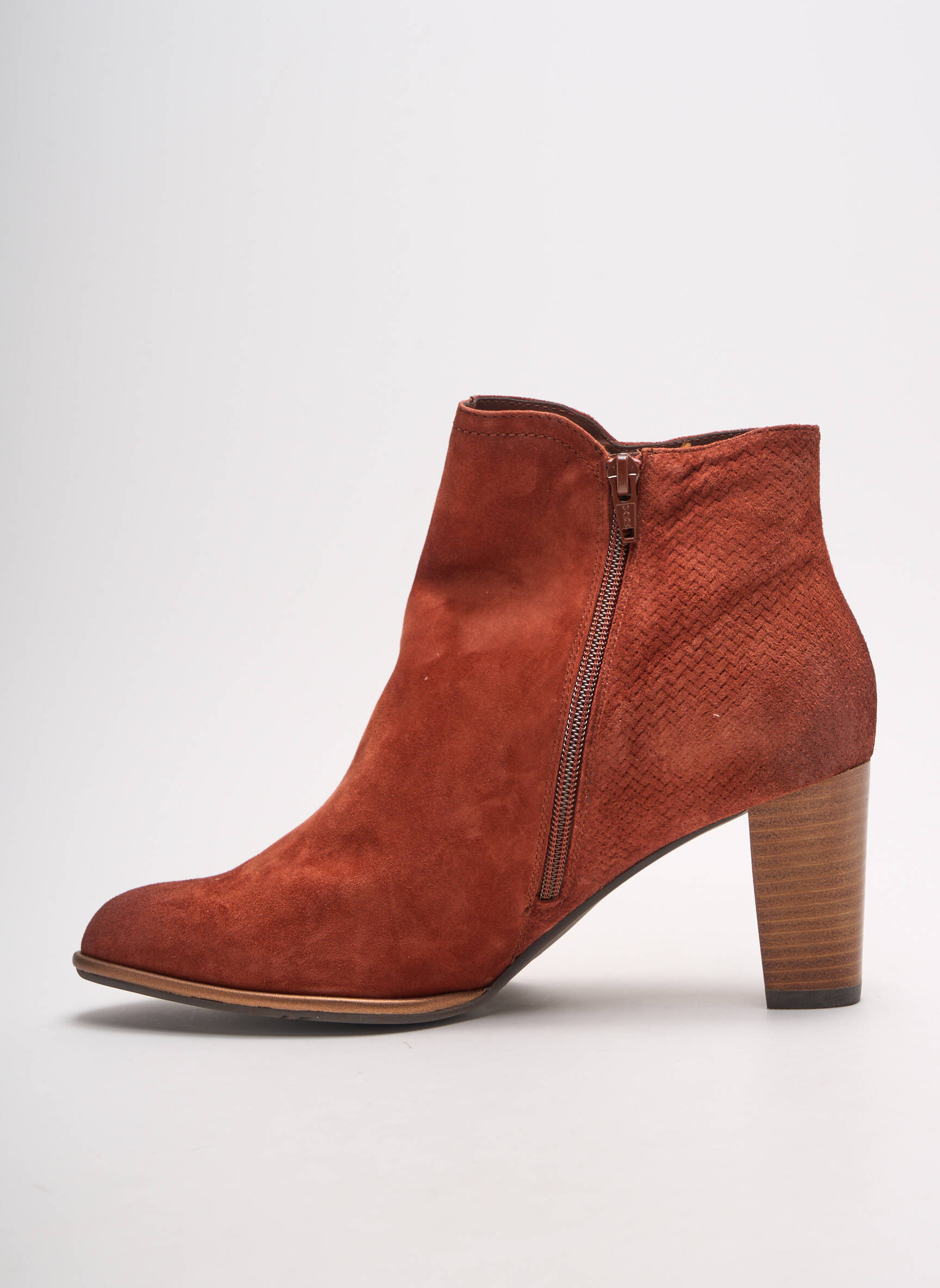Fugitive By Francesco Rossi Bottines Femme couleur orange