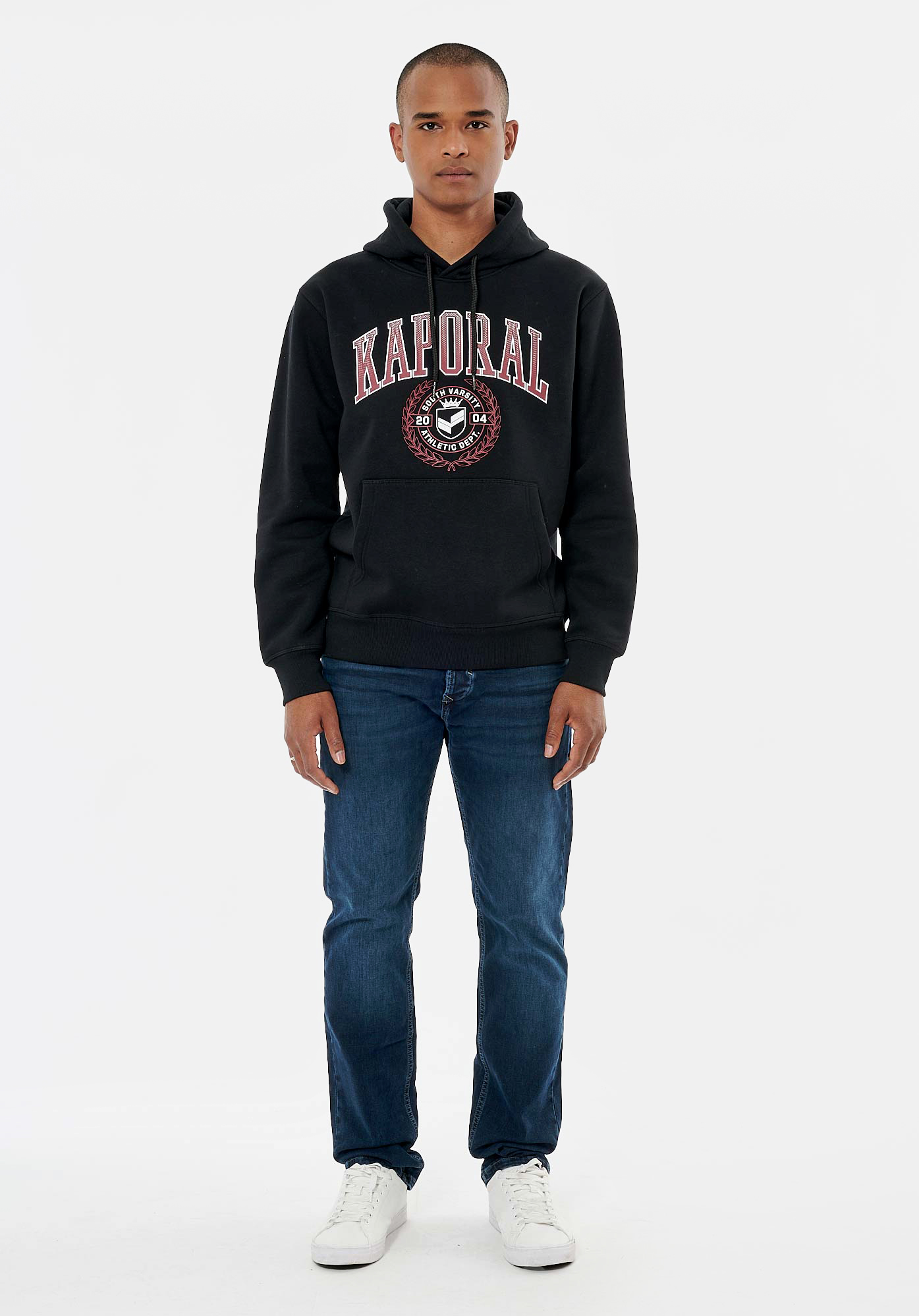 RAMS   Sweat université noir homme