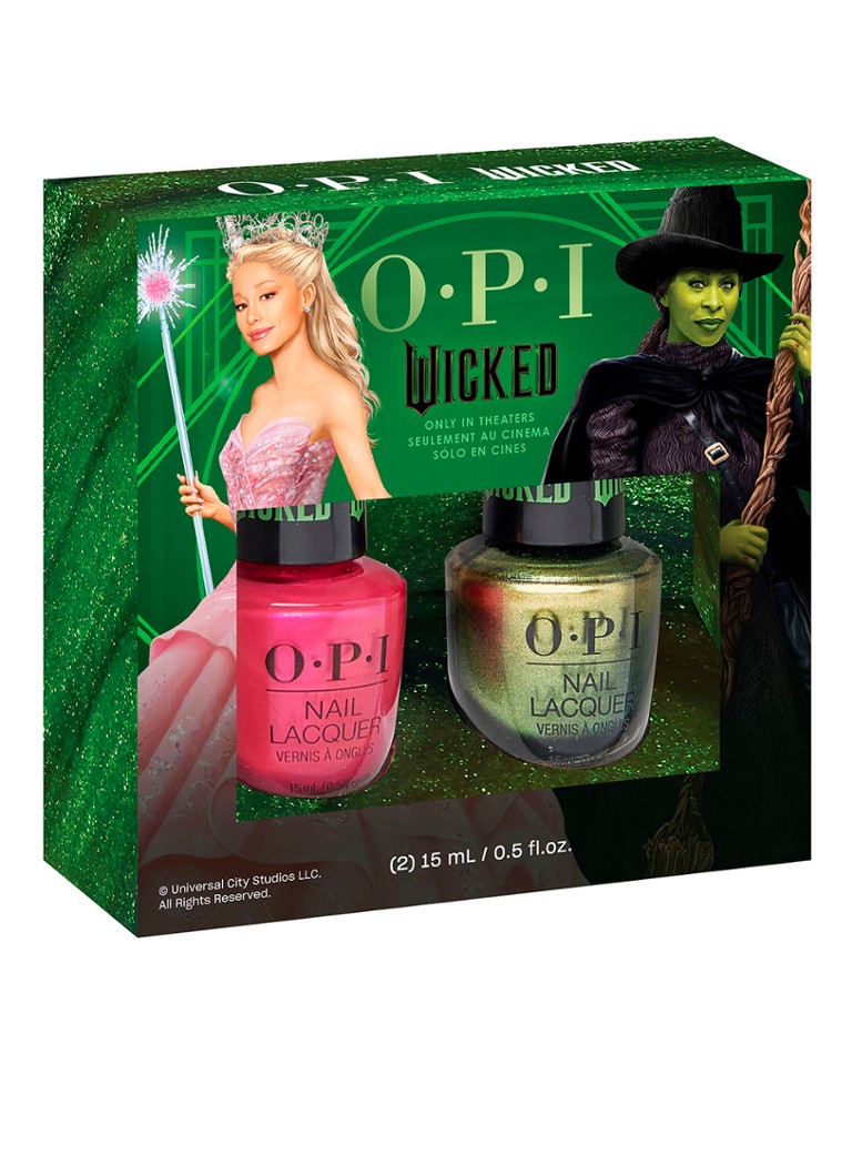 OPI x Wicked Nail Lacquer Holiday Collection Duo Pack – Zestaw lakierów do paznokci w limitowanej edycji
