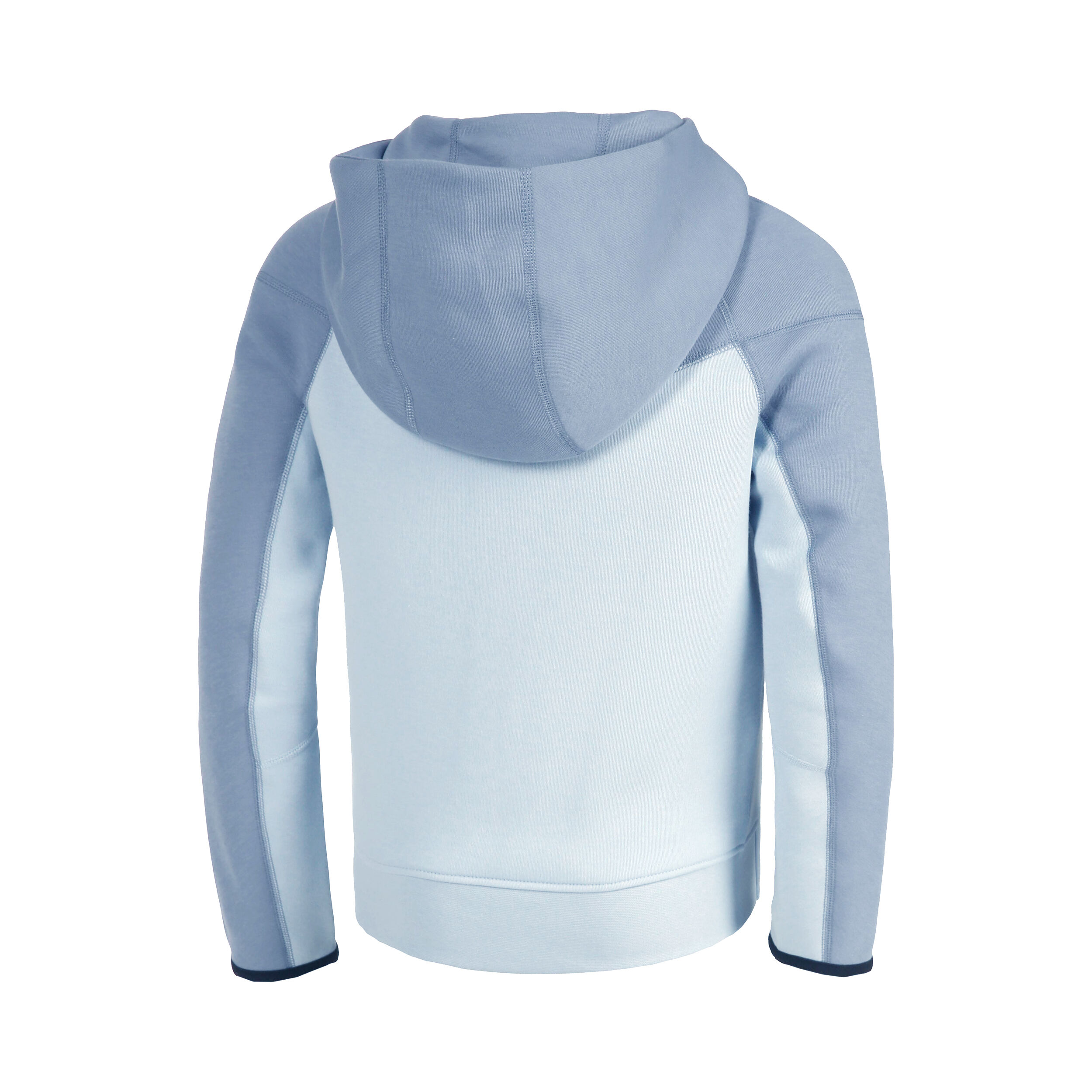 Tech Fleece Full-Zip Sweatjacke Jungen - Hellblau, Grau