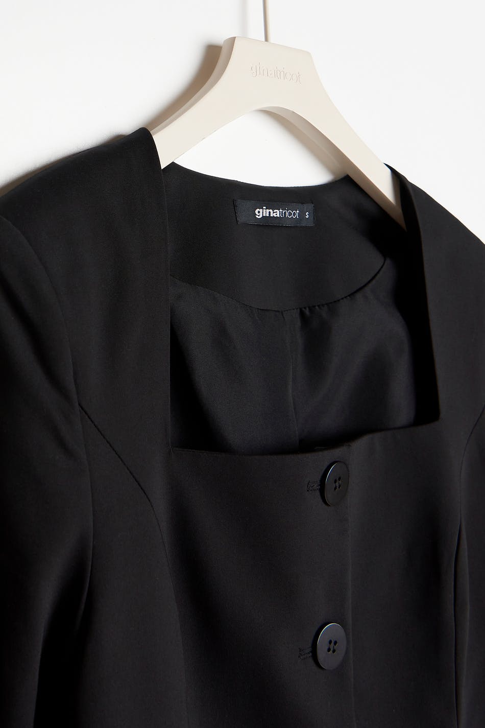 Hanna square neck blazer