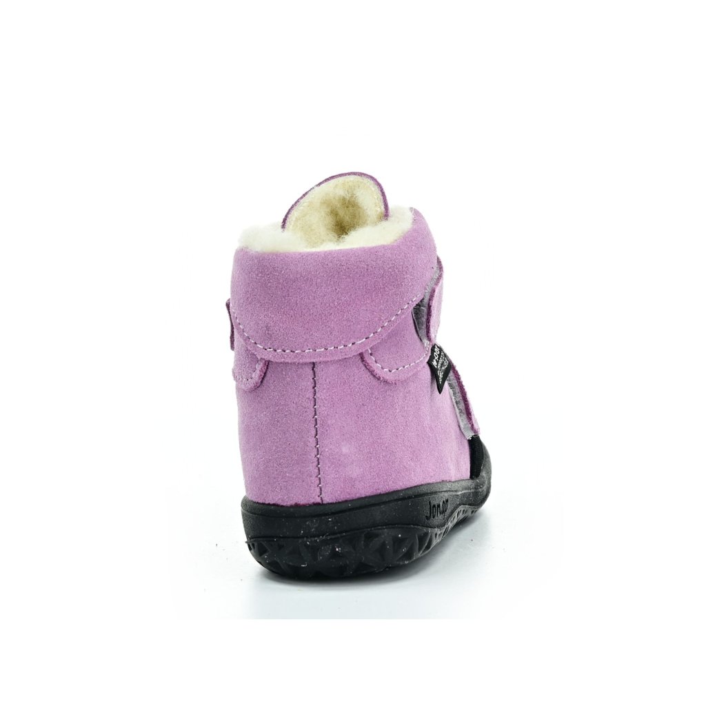 Jonap Jerry Winter Orchid Slim mit Wolle gefütterte Winterbarfußschuhe