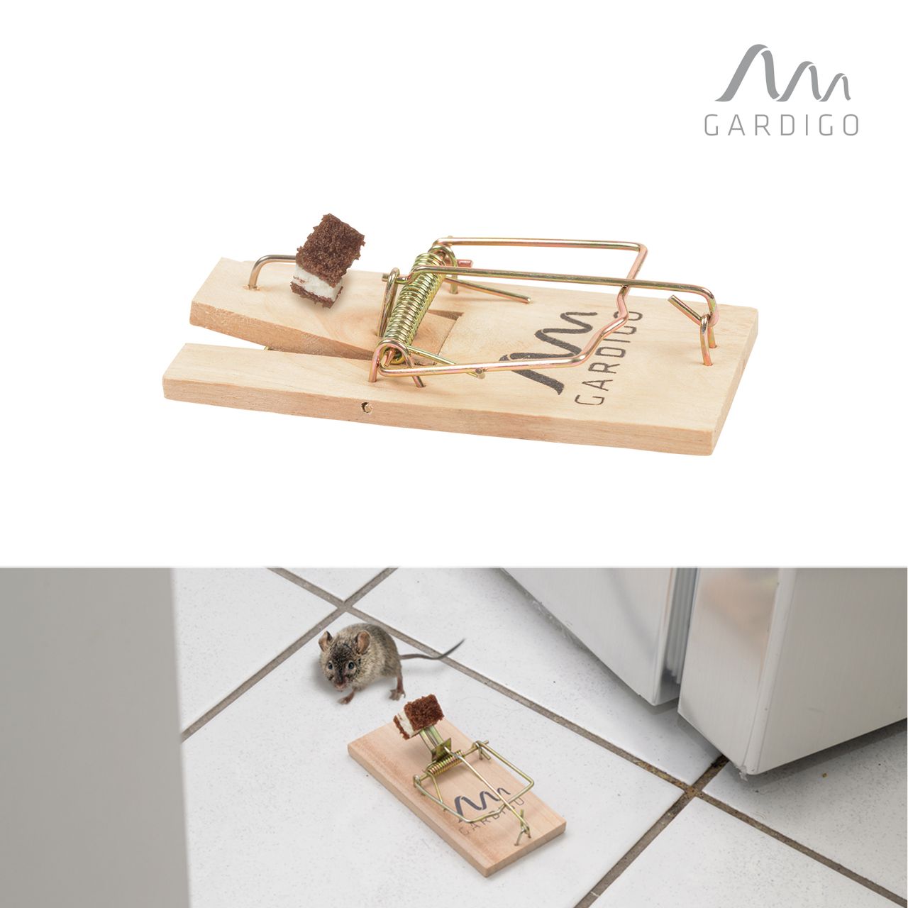 Gardigo Holzmausefalle 2er Set