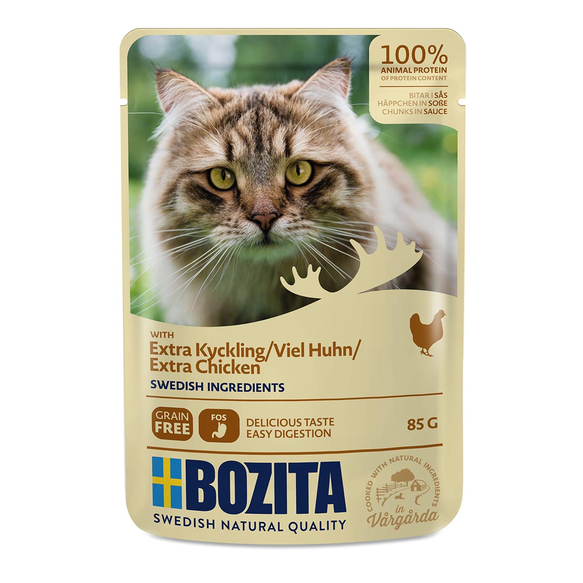 Bozita Pouch Häppchen in Soße mit viel Huhn kaufen bei ZooRoyal