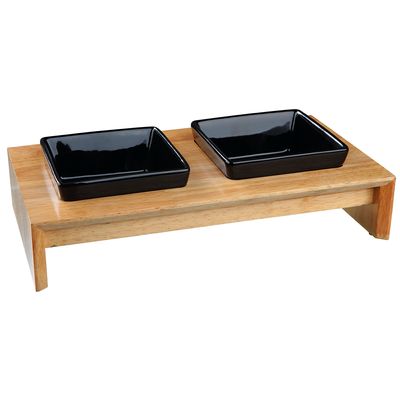 Trixie Napf-Set, Keramik/Holz