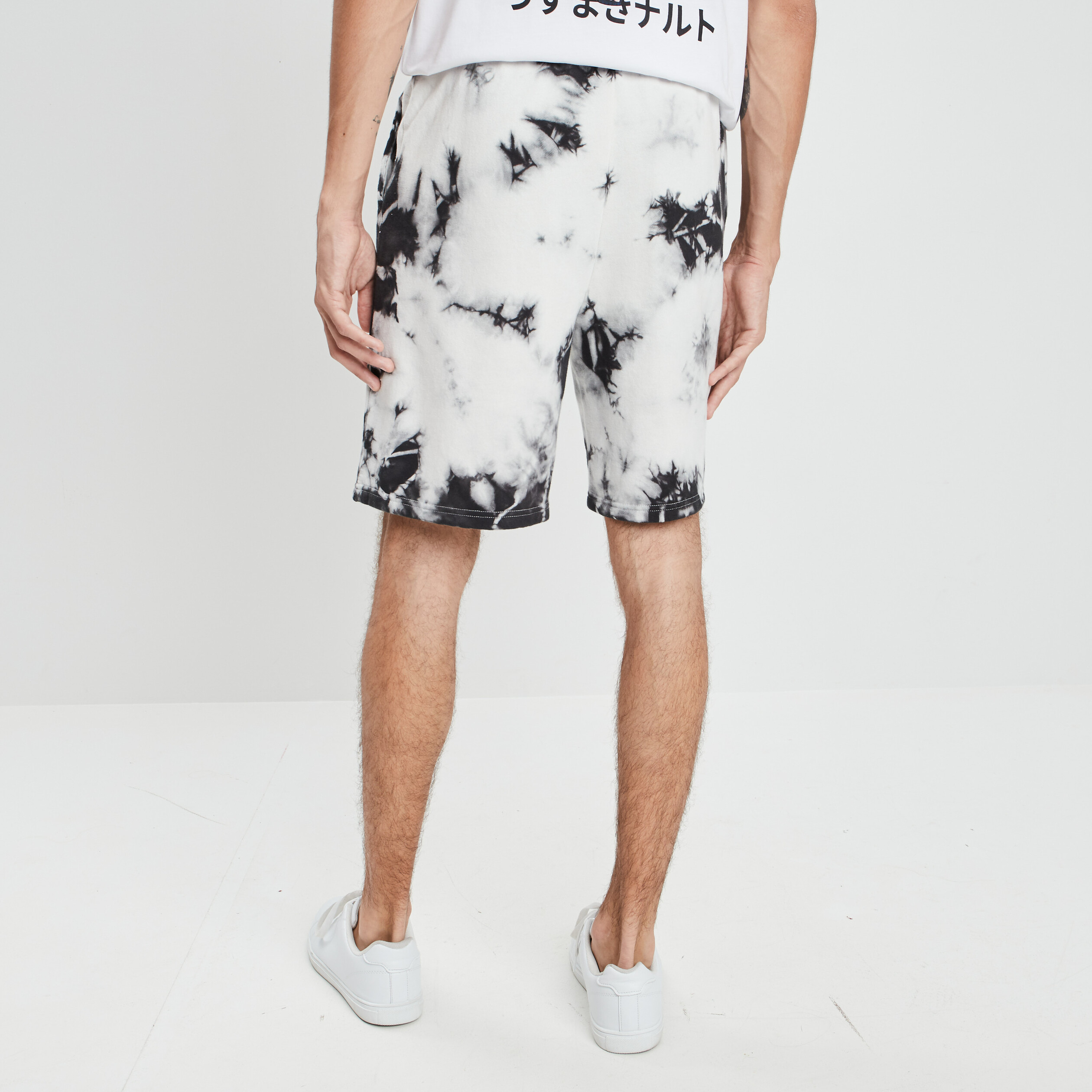 Short jogging droit à coulisse gris homme | La Halle