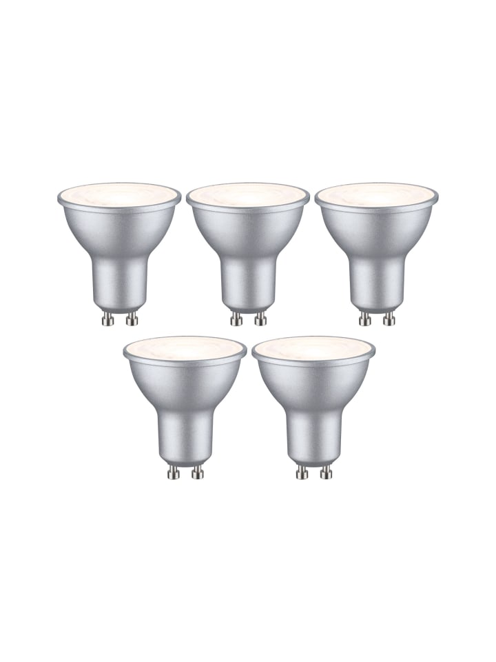 paulmann Standard 230V LED Reflektor Reflektor GU10 460lm 4,9W 2700K  Weißaluminium E günstig kaufen onesize