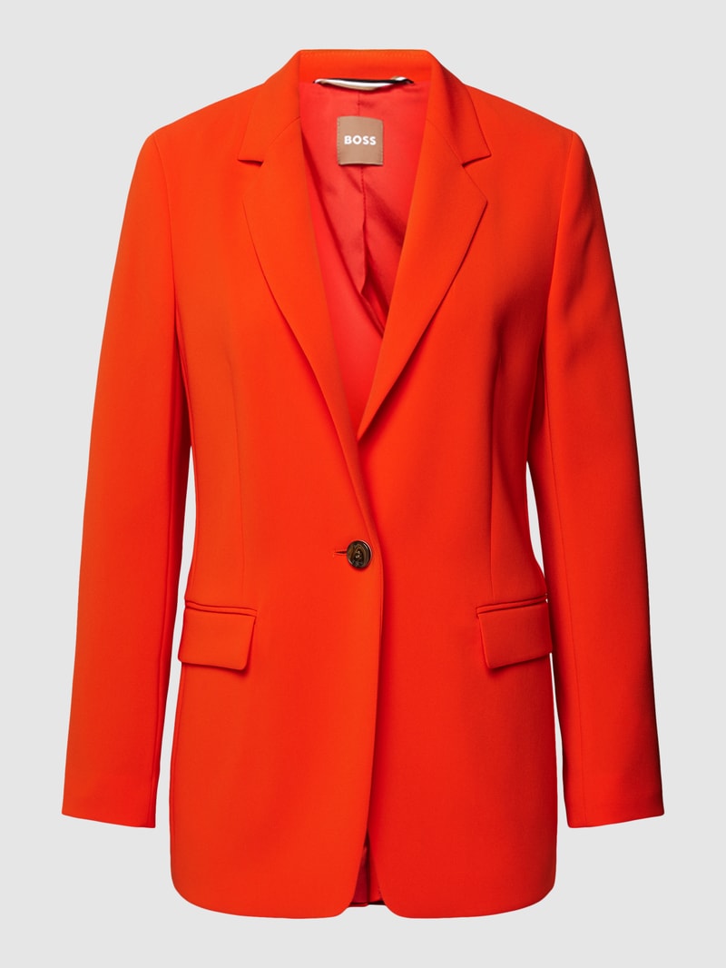 Blazer mit Reverskragen Modell 'Jocaluah' in rot