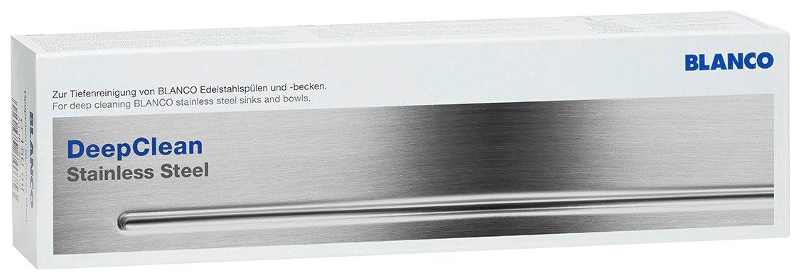 Blanco DeepClean Stainless Steel Edelstahlreiniger (zur Grundreinigung von Edelstahl-Spülen)