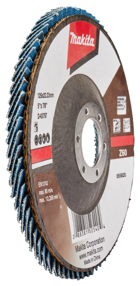Disc abraziv lamelar Makita D-63797 125mm Z60