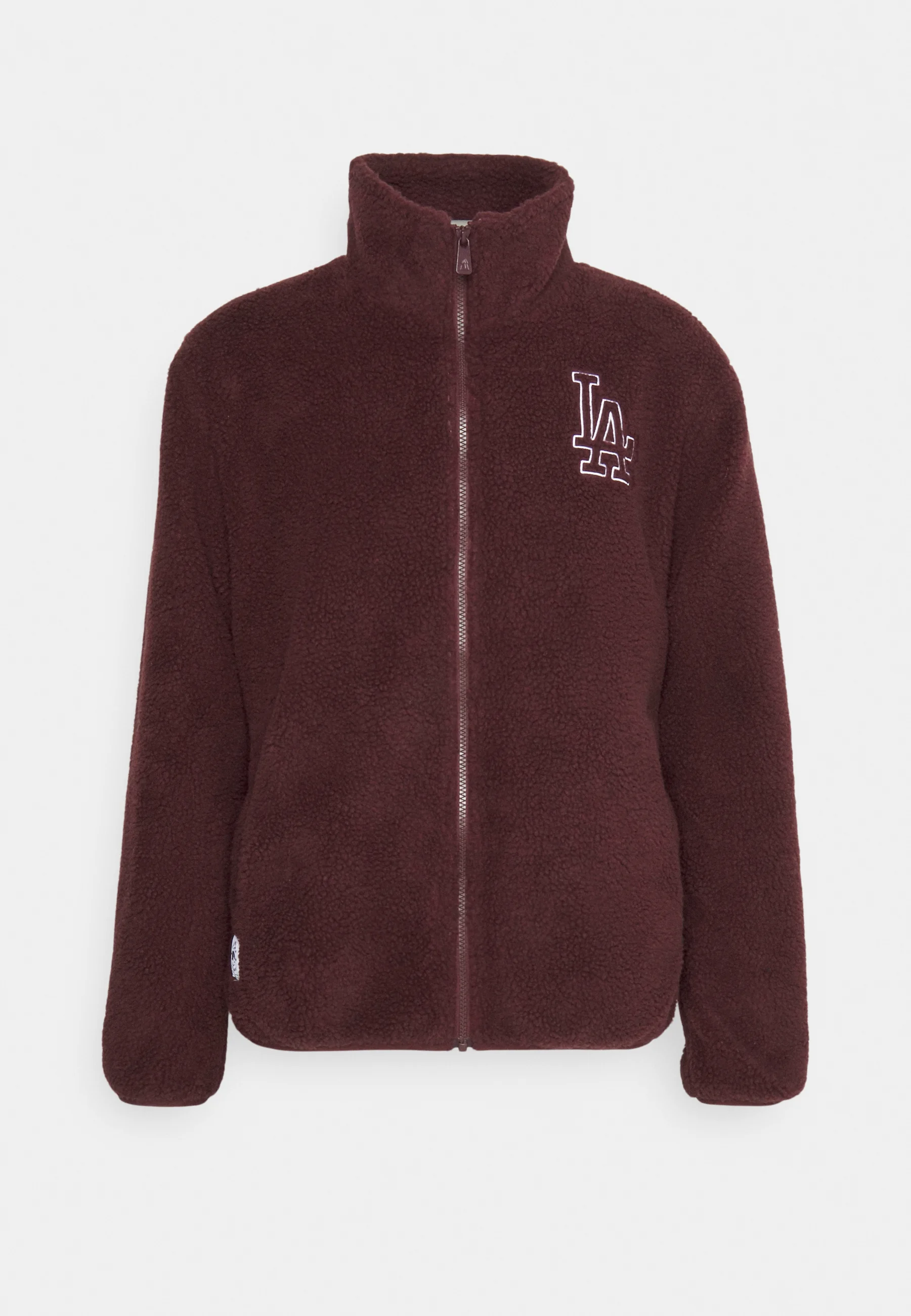 Chaqueta polar Sherpa de los Dodgers de Los Ángeles de la MLB de New Era