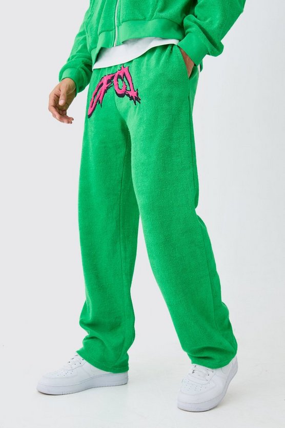 Lockere Official Frottee-Jogginghose