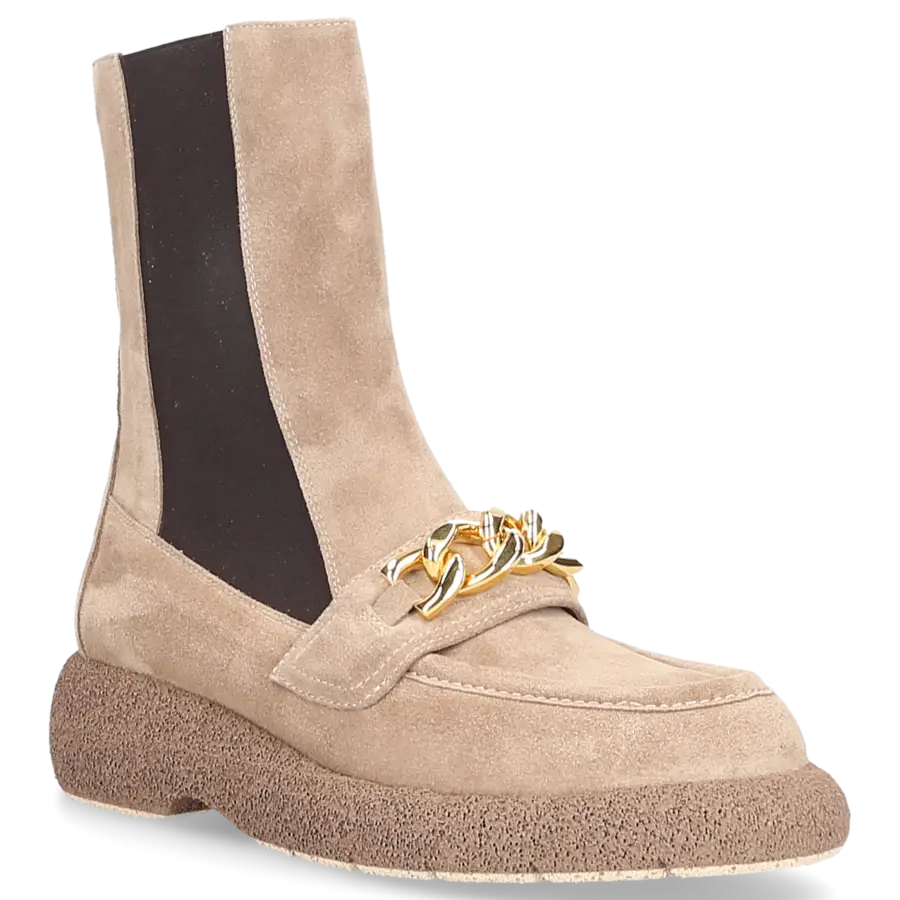 Truman's - Chelsea Boots 9678 Veloursleder - grau