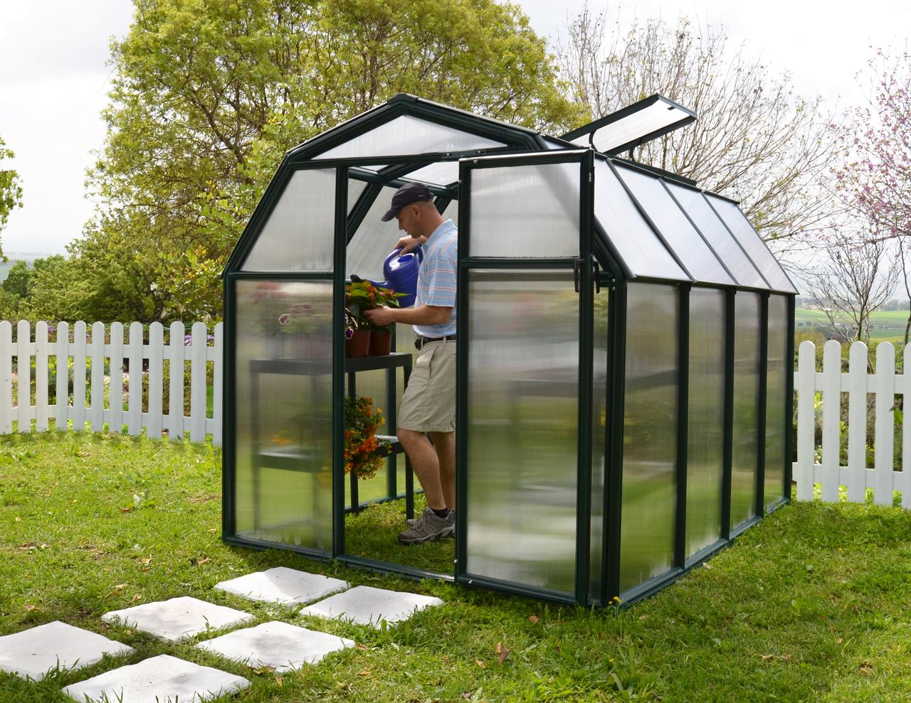 Canopia by Palram Gewächshaus Eco Grow  259 x 204cm Grün