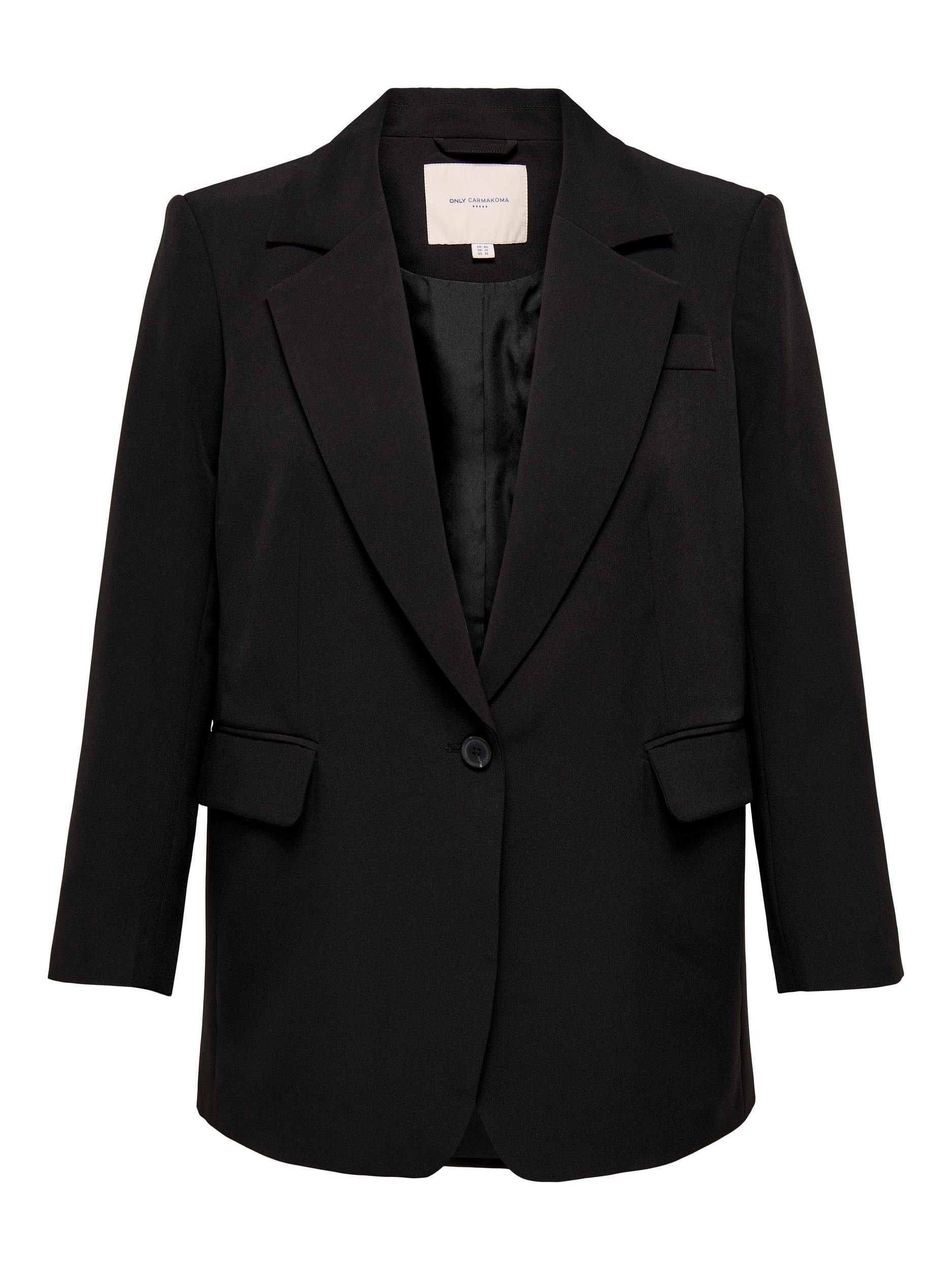 ONLY CARMAKOMA Longblazer CARLANA-BERRY L/S OVS BLAZER TLR NOOS