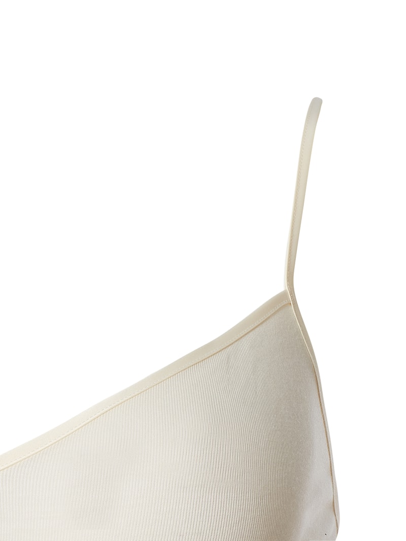 Unterhemd mit Spaghettiträgern - nahtlos Modell Cotton Seamless in ecru