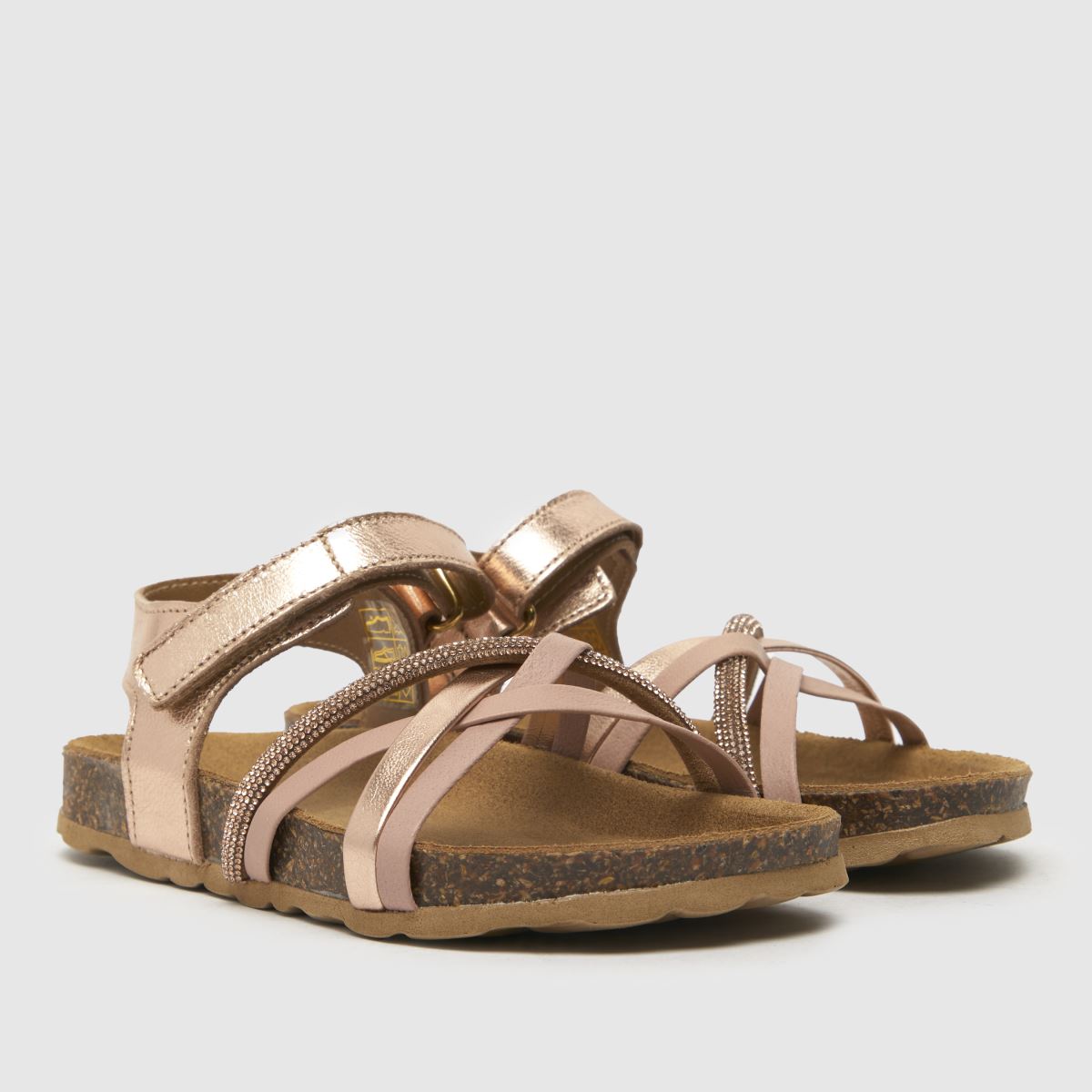 schuh ljusrosa tranquil flickor juniorsandaler