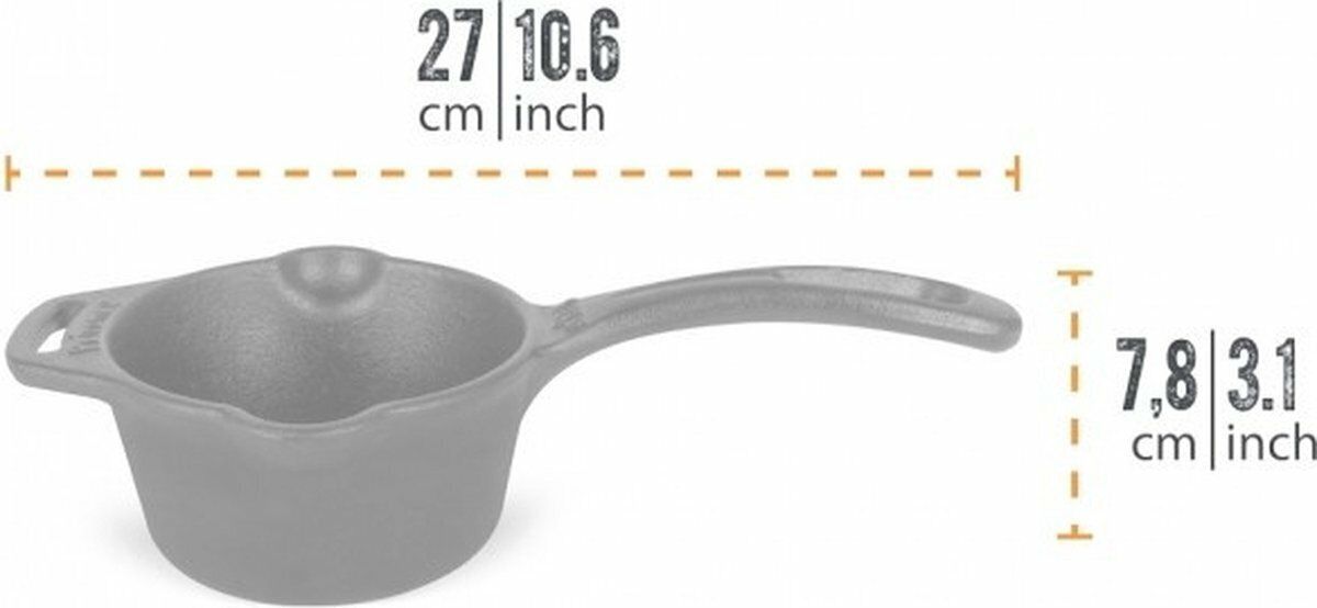 Petromax gusseiserne Soßenpfanne